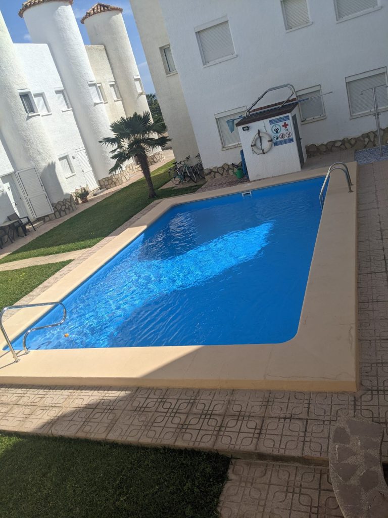 Pool Renovacion with PVC Liner in Denia
