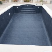 Revestimiento de piscina en Murcia con lámina de PVC